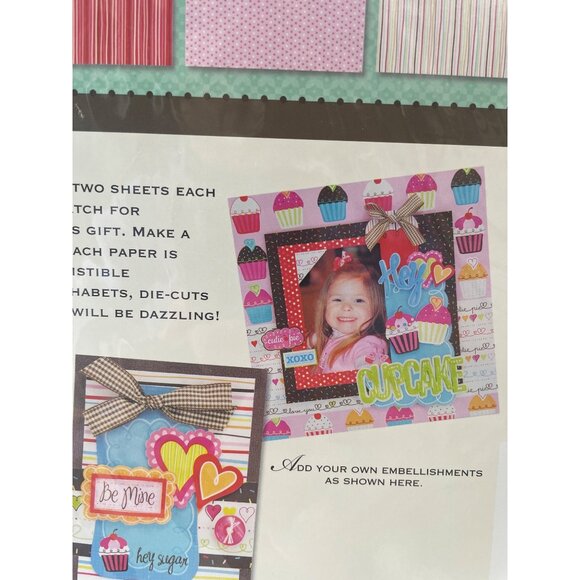 Valentines Paper Kit Acid Lignin Free Crafting Scrapbooking Supplies - Picture 7 of 7